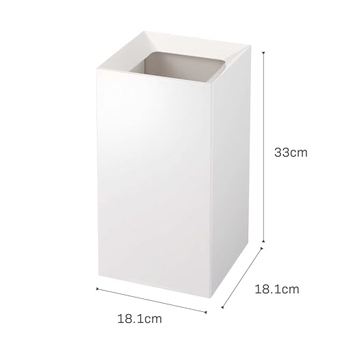 Caneca de Basura YAMAZAKI Home Veil 10 Litros Blanca miniatura 7