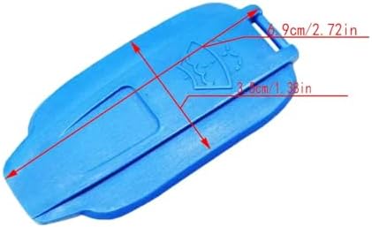 Car radiator cap Compatible With A4 2016-2020 For A5 2017-2019 For RS4 2018-2019 1Pc/2Pc Car Windshield Wiper Washer Fluid Reservoir Tank Bottle Cap 8W0955455B(2pc)