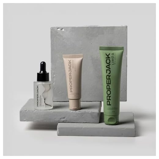 Trio Redutor de Poros - Skincare Masculino - Proper Jack - Redução de Poros - Textura Regular
