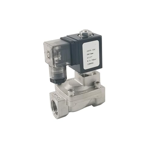 Électrovanne SPX-15 G1/2 en acier inoxydable NF AC24V