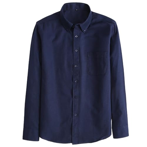 Zanisouta Camisa tradicional para hombre, manga larga, cuello alto, camisa de lino, corte regular, camisa de lino, camisa informal, camisa de verano, camisa de lino para el tiempo libre con bolsillo