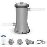 Bestway 530 GPH Above Ground Swimming Pool Cartridge Filter Pump