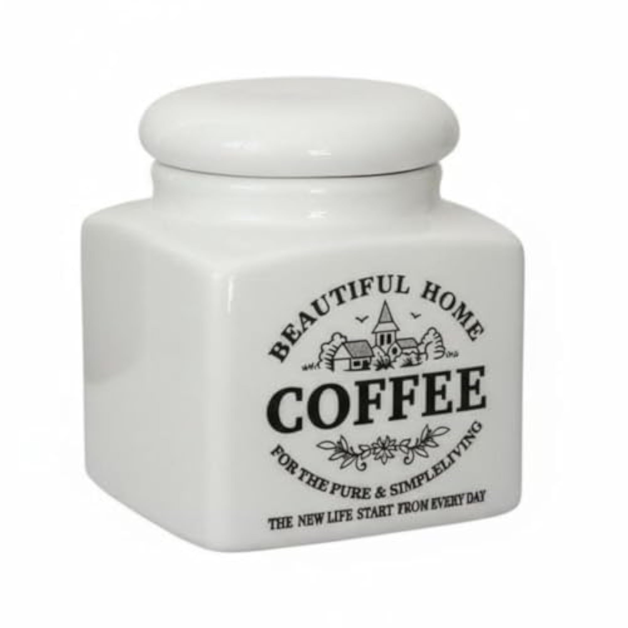 Versatile Ceramic Storage Jar for Kitchen