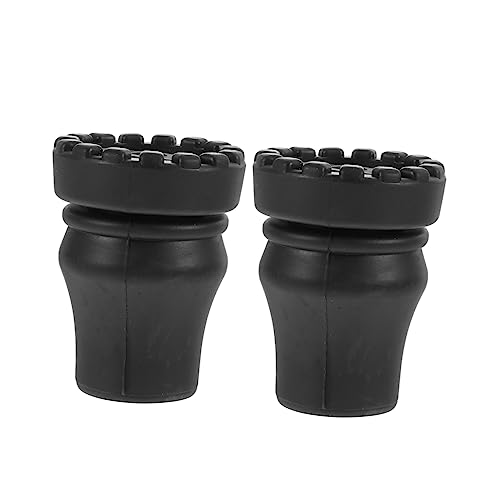Balacoo Stable Fit Trekking Pole Foot Covers Long-Lasting Hiking Stick Protectors