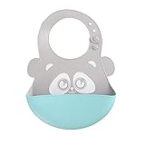 【Weiches flexibel und langlebig】: Die hochwertigste Platin-Gehärtet-LFGB-Silikon-Lätzchen ist weicher und flexibler als andere Baby-Lätzchen aus billigem Silikon. Dies macht es leicht, den Lätzchen zu rollen und in einer Windelbeutel oder in der Mahlzeiten für Mahlzeiten zu rollen. Unsere hochwertigen Silikon-Lätzchen knacken, Chip oder Riss. Der stilvolle und dauerhafte Silikon-Lätzchen reizt die empfindliche Haut von Babys oder Kleinkindern nicht.