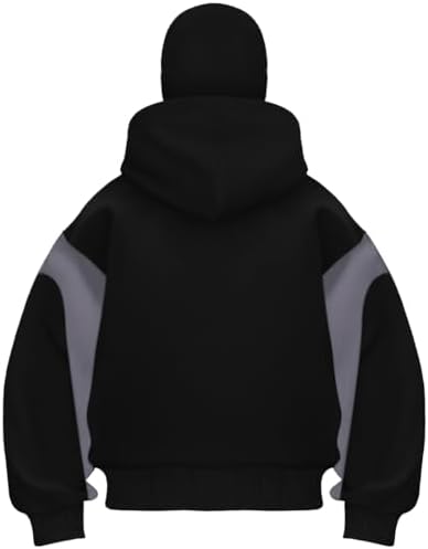 Sweat à Capuche Zippé Homme Avec Poche - Imprimé Sportif, Coupe-Vent Et Chaud Pour Le Sport Et Le Quotidien