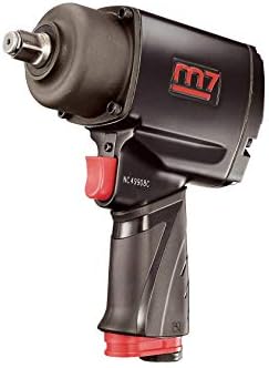 Mighty Seven m7 1/2" DR QUIET IMPACT WRENCH 1000FT-LBS,Black,NC-4236Q