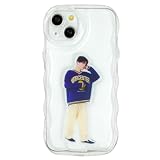 【アクスタが入る】竹下工房 スマホケース iPhone 14 用 ケース《SNSで話題》シャカシャカケース スマホケース うねうね ウェーブ クリアケース