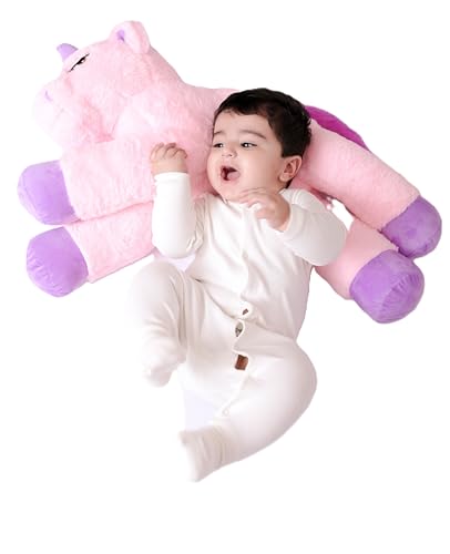 Image of DearJoy Big Fibre Filled Stuffed Animal Unicorn Soft Toy for Baby Also Used as Plush Toy Hugging Like Teddy Bear Soft Toys for Kids Boys & Girls, Birthday Gift (65 cm, Pink)