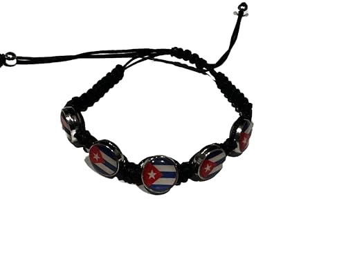Cuba hand made flag Bracelet