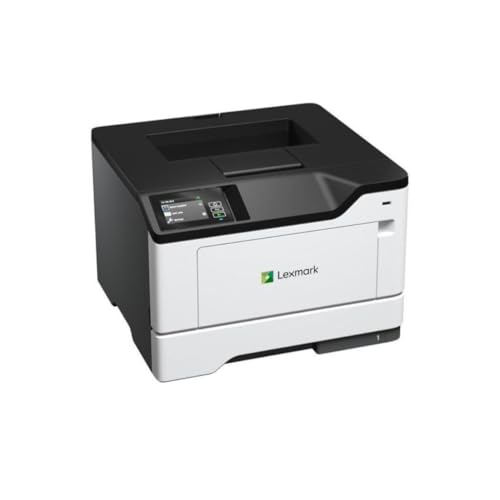 Image of Lexmark MS531dw Monochrome Laser, Integrated Duplex (2-sided printing), Energy Star, Print Speed: Up to 46 ppm, Recommended Monthly Page Volume: 2000-15000 pages, 2.8 inch, Color touch screen(38S0300)