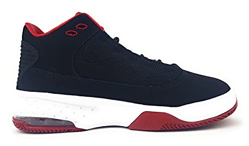 Jordan Max Aura 2 Big Kid Shoes, Black/White-Gym Red CN8094-016, Size 4y US