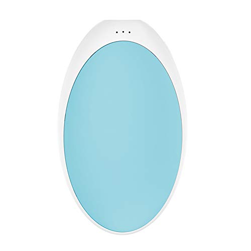 Lukiki Calentador de Manos Recargable 5200mAh Calienta de Bolsillo Cargador Móvil Portátil Invierno para Mujeres/Hombres