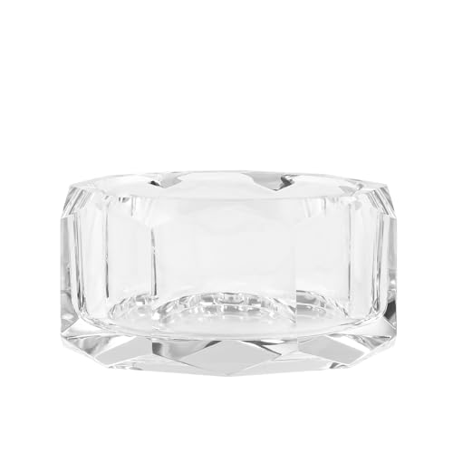 kitCom Crystal Candy Dish Hand-Cut Home Decorative Jewelry Box Candy Jar W 3.94" x H 1.97", Comes With Gift Box