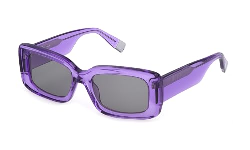 Furla SFU630V 0C52 Lilla Trasparente Lucido Sunglasses Woman Acetate, Square, 53
