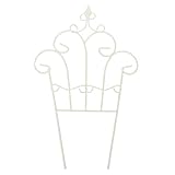 bordure en fer forge pour jardin Charme vintage : Sublimez votre espace avec cette clôture décorative, dotée d'un design unique en fil de fer rétro qui apporte instantanément une élégance classique à tout décor de maison et de jardin