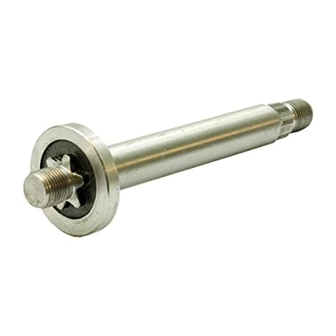 QUICKIEPARTS Spindle Shaft Compatible with MTD/Cub Cadet/Troy Bilt 738-1186, 738-1186A, 753-06348 Cover