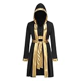 AGCOAH Boxing Robe Anger Costume Inside Out Adult Women's Wrestling Costumes Referee Halloween Outfits for...
