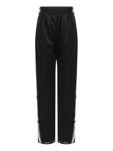 Kids Straight-Leg Sweatpants Boys Post Surgery Pants Tear Away Button Color Block Trousers Basketball Bottoms2