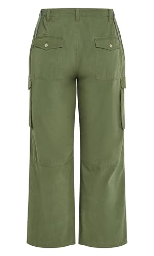 Image of City Chic Women's Plus Size Mia Cargo Pant