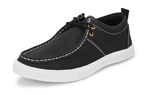 Image of Server Men's Sneakers OG-30 | Casual Sneakers Shoes for Men | Cushioned Insole | Quick-wear Faux Laces | Lace up Casual Shoes