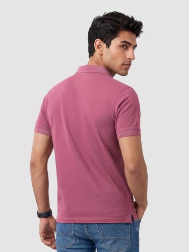 Image of Beyoung Imported Poly Regular Fit Solid Polo Tshirt for Men | Collar Tshirt | Half Sleeves | Solid Casual T-Shirt