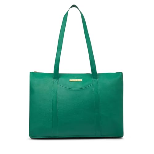 Image of Caprese Basil Large Tote Bag for Women with Shoulder Straps | Fits Up to 16 Inch Laptop| Stylish Handheld Bag, Multi-Compartment Design for Work, Travel, Shopping | Essentials & Daily Use