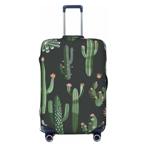 Cacti Luggage Covers For Suitcase, Suitcase Cover Protector Anti-Scratch Travel Suitcase Cover Fit 18-32 Inch Luggage