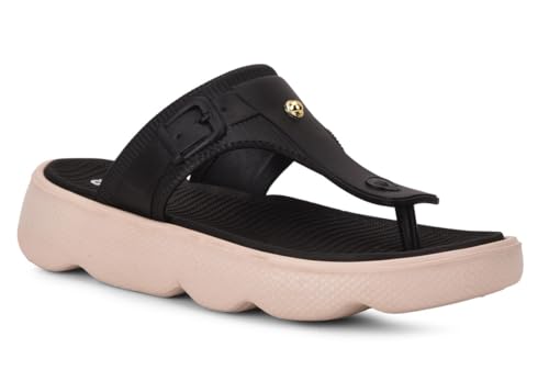 Image of ACTION Women's Thong Flip-Flops | Comfortable, Stylish Footwear for Everyday Use | Lightweight, Cushioned Footbed, Non-Slip Sole | Perfect for Summer, Beach, and Casual Wear