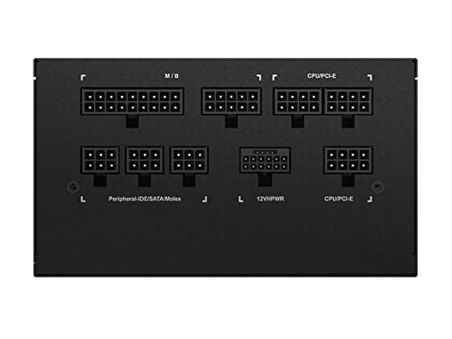 GIGABYTE GP-UD1000GM-PG5 Fonte di Potere Modulare, 80 Plus Gold, 1000 W, Nero - Alimentatore - Immagine 2