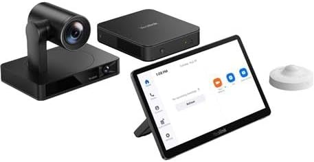 TWA Yealink Bundle of ZVC860-C5-000 Zoom Room System for Medium and Large Meeting Rooms Connects to PC, Mac, Cell & Softphones with TWAComm Microfiber Cloth