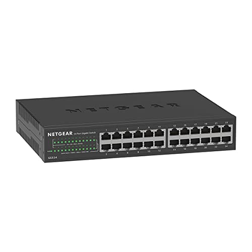 NETGEAR GS324 24-Port Gigabit Ethernet Switch