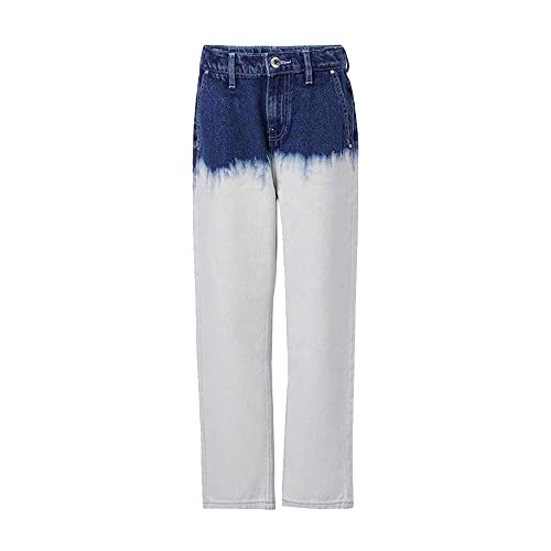 Image of ONLY Solid Cotton Carrot Fit Girls Jeans