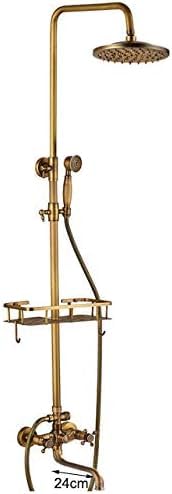 Ensemble de douche de baignoire à long bec pour un gain de place optimal