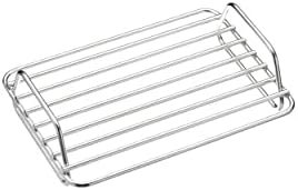 MasterClass Master Class Small Stainless Steel Roasting Rack, 23 x 16.5 cm (9" x 6.5"), Metallic, (9 x 6.5 inches)
