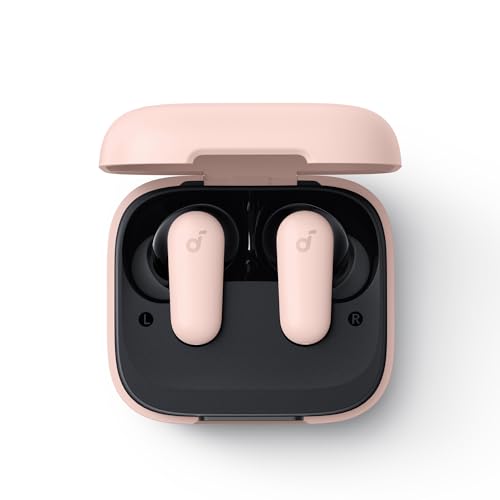 undefined Soundcore P30i by Anker Noise Cancelling Earbuds, Strong and Smart Noise Cancelling, Powerful Bass, 45H Playtime, 2-in-1 Case and Phone Stand, IP54, Wireless Earbuds, Bluetooth 5.4 (Pink) の商品画像 8