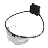 Goggles Anti-Fog Fan Turbo Button, Hook Loop Patch, Magnetic Snap. Goggles Defogger Runs 6-10H for Tactical,Skiing,Hunting Clear Vision