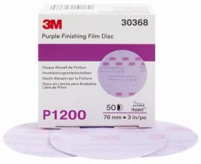 3M 30368 Lot de 50 disques abrasifs Violet P1200