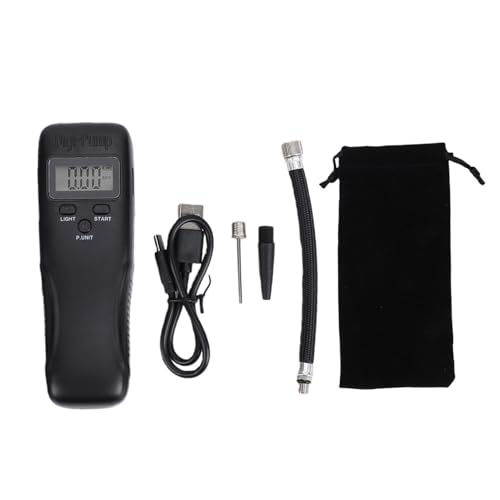 Pompe à ballon électrique rechargeable 15 PSI avec arrêt automatique et écran LCD
