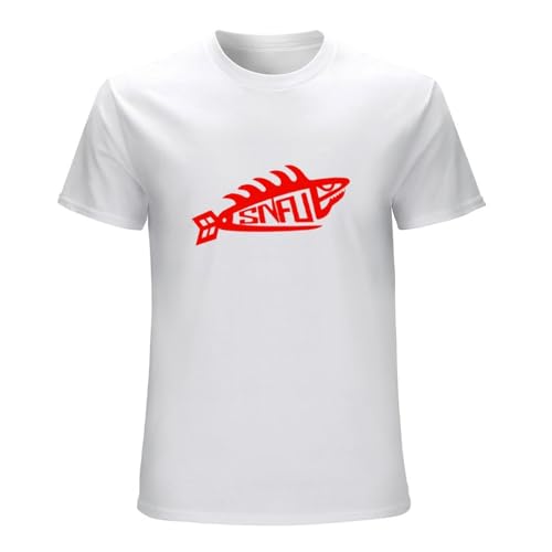 Photo de WELENAGA Men's NWT Snfu Canadian Hardcore Punk Music Graphic Logo T-Shirts White XL
