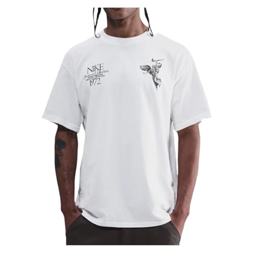 NSW Max 90 On The Wings of Victory Mens Short Sleeve Shirt (White/Black) Size Small
