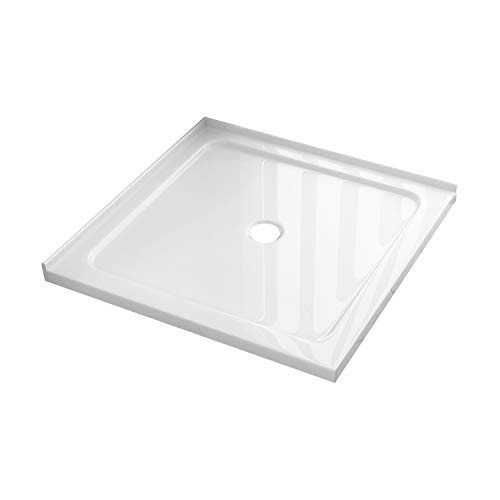 Elegant Showers Square Durable Acrylic Fiberglass Shower Base Tile Over Shower Tray,900x800mm