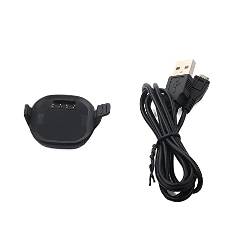 Câble de chargeur Garmin Forerunner 10 dock USB de remplacement pour montre connectée Forerunner 15 - 5