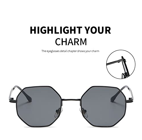 CGZWFERA-Designer Sunglasses Women Vintage Retro Small Frame Sun Glasses Female Fashion Luxury Polygon Oculos De Sol2