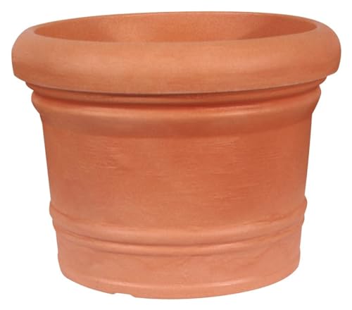 Pflanzkübel PALERMO aus Kunststoff, Farbe:impruneta;Durchmesser:45 cm