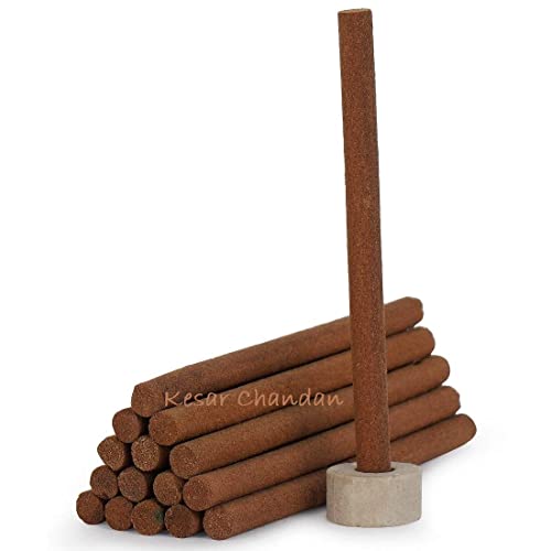 Image of Agnirva Dry Dhoop Batti Long Lasting Chandan Dhoop Sticks for Prayer (Without Charcoal and Bamboo) 150 gm Pack