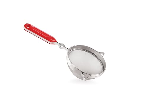 Image of Tosaa Stainless Steel Juice Strainer Stainless Steel Soup & Juice Strainer- Big Tea STRAINERS(5) 27L x 13.5W x 6.5H Cm