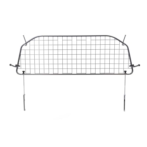 Travall Dog Guard Compatible with Land Rover Defender Car Derived Van,Estate,Panel Van,SUV (2020-) Vehicle Specific Trunk Guard Tailored Luggage Barrier Load Separator Powder Coated Steel Pet Barrier