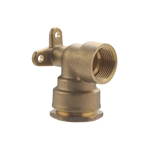 Raccord PE Laiton Coude Applique Ø25 - Femelle 20x27 (3/4) NOYON & THIEBAULT