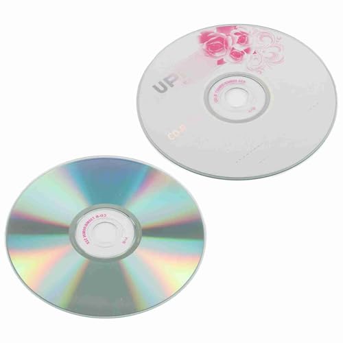 CD R Disques Vierges, 52x 730Mb Disc Enregistrable CD CDS pour Le Stockage D'images Numériques Données Musicales, Disques D'archivage de Données à Long Terme, 175 Chansons (50pcs)